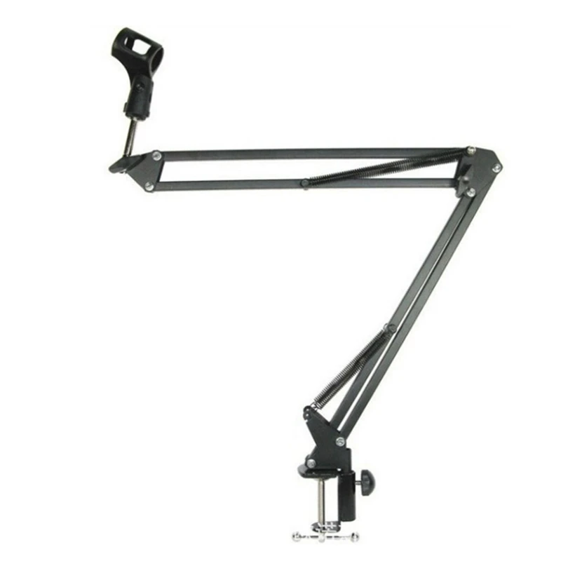 

Mic Stand, Microphone Suspension Boom Scissor Rack, Adjustable, for Studio Broadcasting, Stages, and TV Stations(1 PCS)