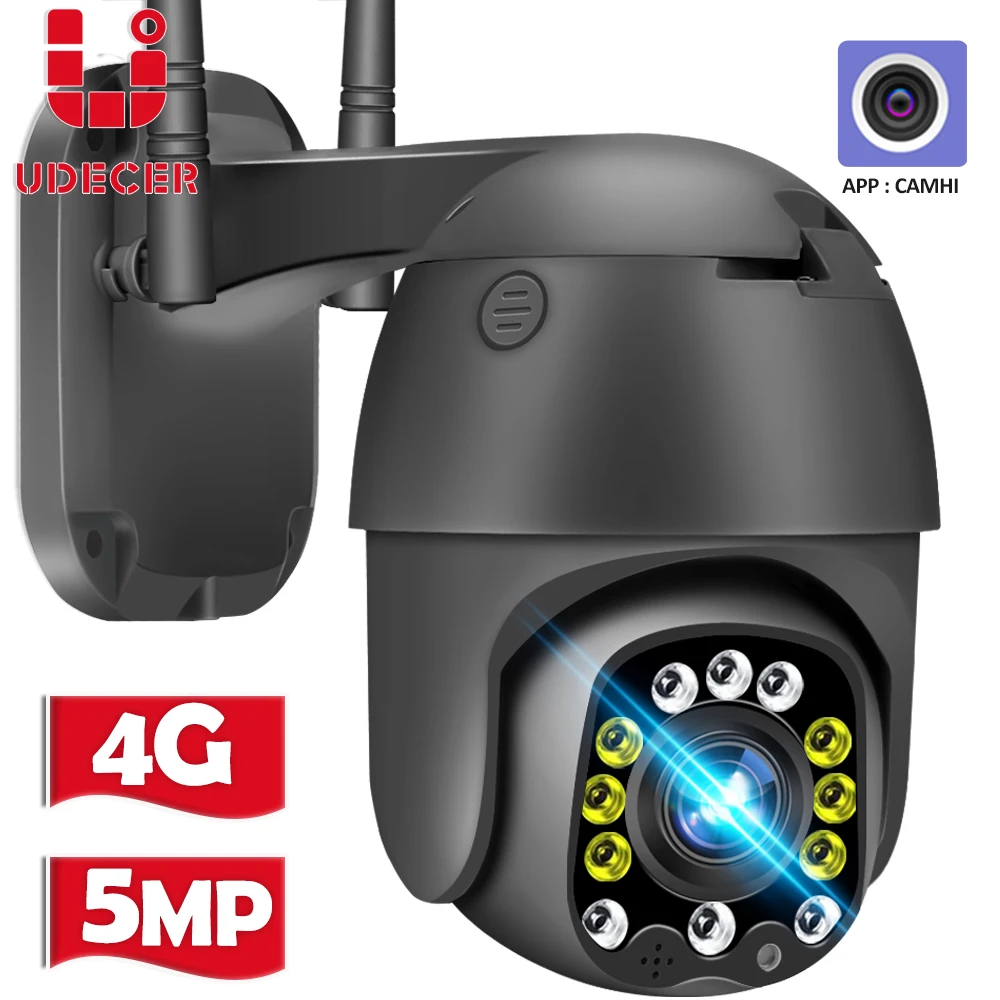 IP камера UDECER 2560P 5 МП кратный оптический зум|Камеры видеонаблюдения| |