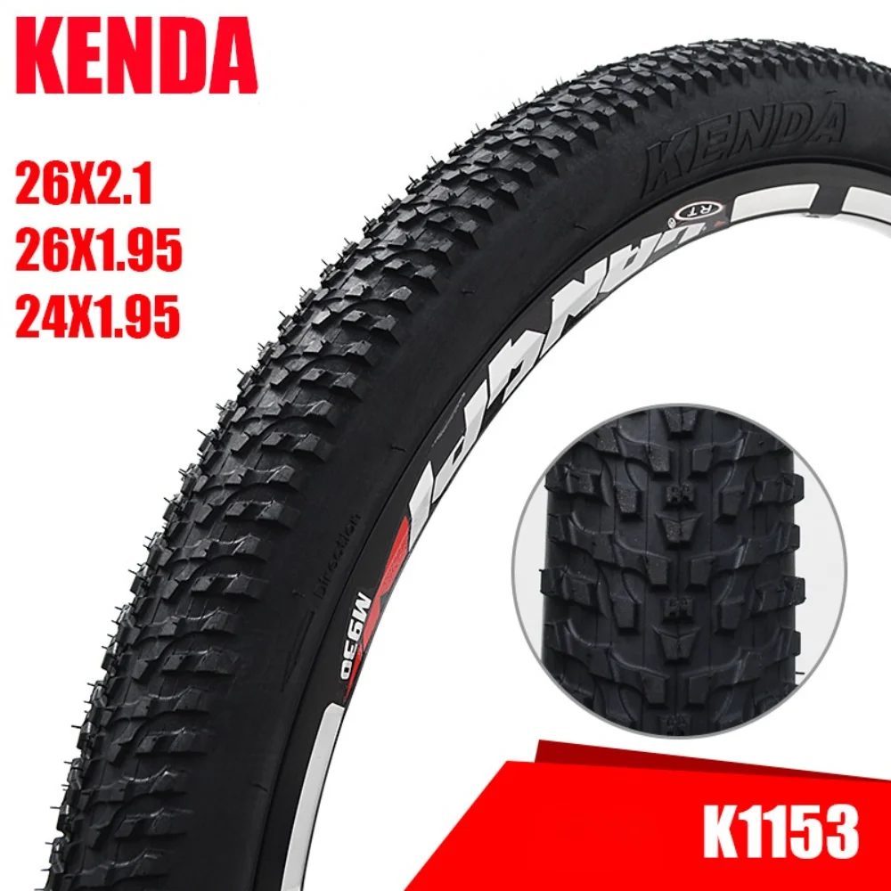 

Шины для горного велосипеда KENDA Запчасти для шин для шоссе велосипеда K1153 стальная проволочная шина обод 24 26 29 дюймов 24 26 27,5*1,95 велосипедная ш...