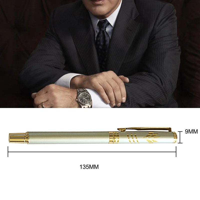 Металлическая авторучка Офисная деловая ручка креативный персональный подарок