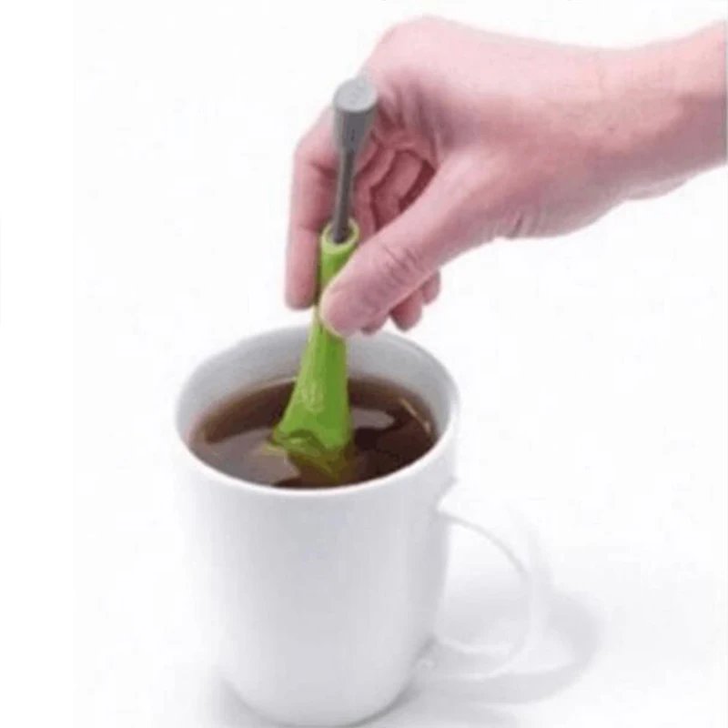 

Tea Infuser Plastic Tea Leaf Strainer Teapot Tools Tea Filter Diffuser Swirl Steep Stir and Press Tea Coffee Kitchen Gadgets