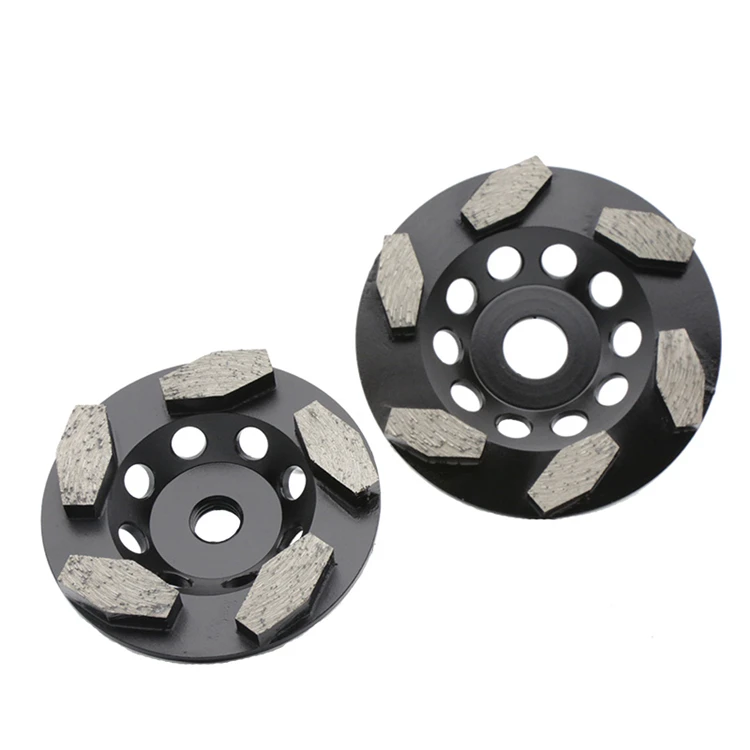 10 шт. алмазные напольные диски для шлифовальной машины 4 дюйма|Шлифовальные