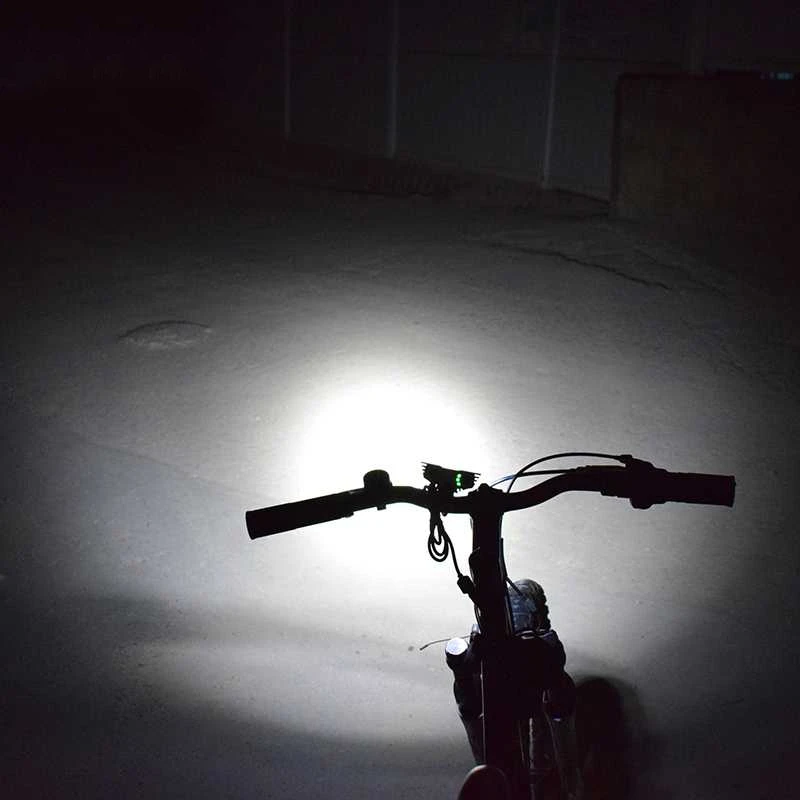 T6 светодиодный велосипедный передний светильник головной USB Перезаряжаемый 4