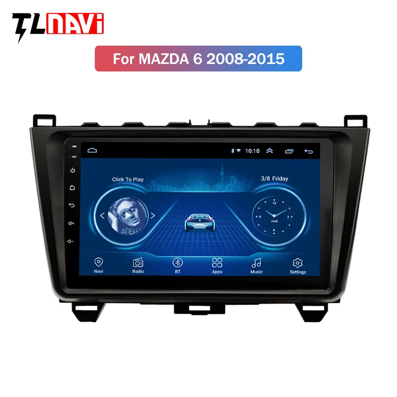 Для Mazda 6 2 3 GH 2007-2012 автомобильный Радио Мультимедиа Видео плеер навигация gps Android 8,1 ips 2.5D dvd