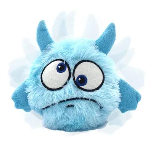 Игрушки для домашних животных, автоматическая игрушка для Поппи, пищащие игрушки, плюшевые игрушки для прыжков, интерактивные игрушки для скрининга, товары для домашних животных