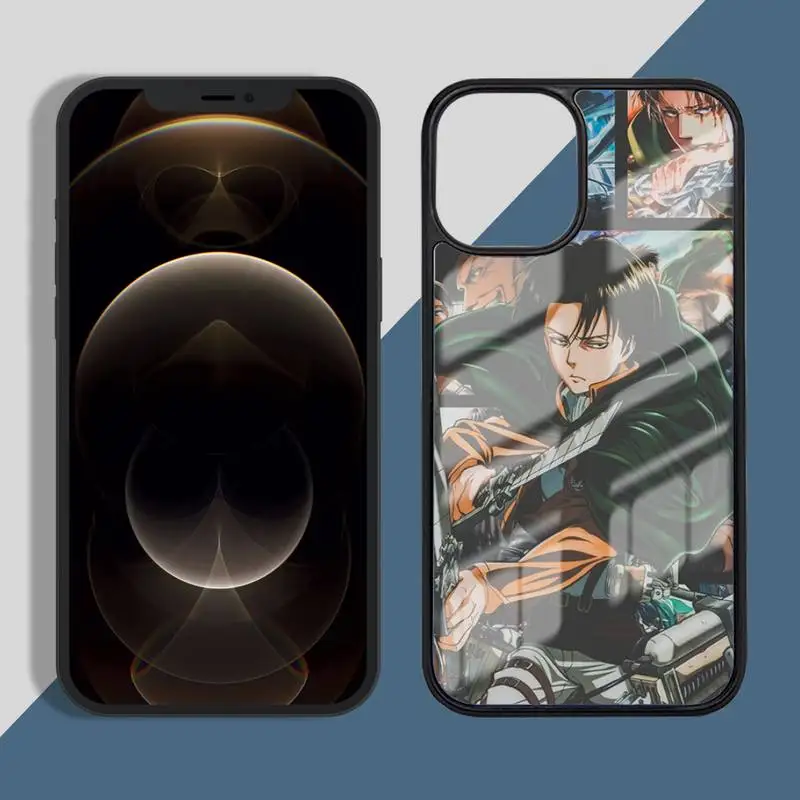 

Anime Attack On Titan Phone Cases TPU+PC For iPhone X XR XS 11 12 mini Pro MAX 7 8 Plus