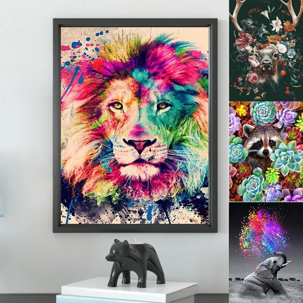 

Full Drill 5D Diamond Painting Embroidery Picture Art Cross Stitch DIY Decorations Resin Rhinestone Diamond Painting Hotel Gift