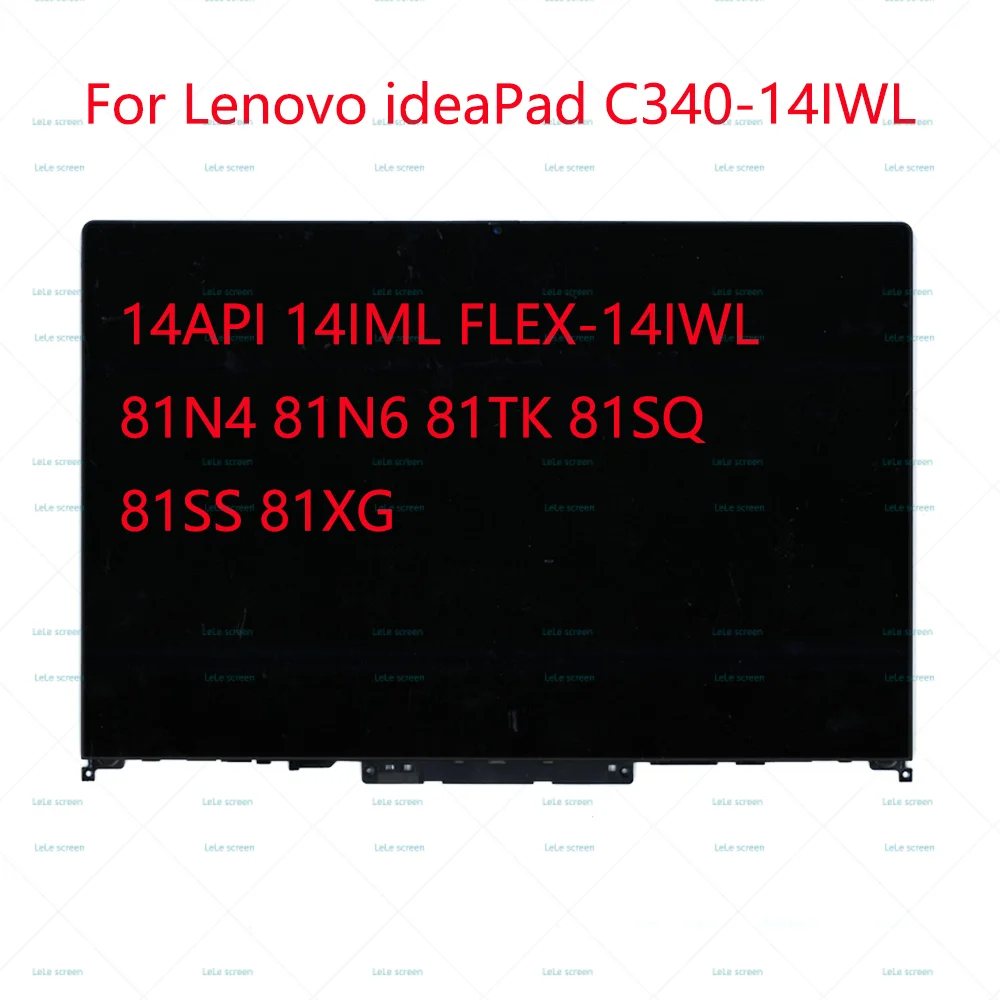 14 &quotдля Lenovo ideaPad C340-14IWL C340-14IML женский сенсорный экран ЖК-дисплей в сборе C340-14API