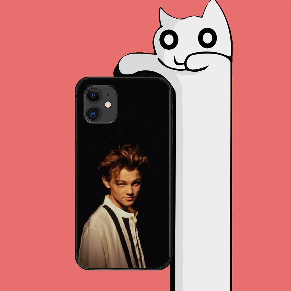 

Leonardo Dicaprio Phone Case Cover For Iphone 6 6S 7 8 11 12 Se 2020 X Xs Xr Pro Max Plus Mini Black Luxury Waterproof 3D