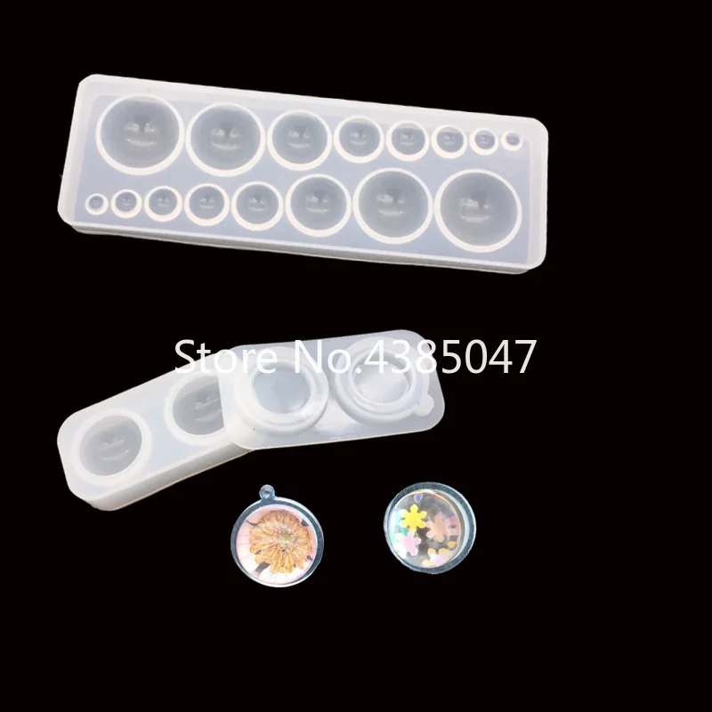 1 шт. алмазные бусины универсальная силиконовая форма в форме шара для торта