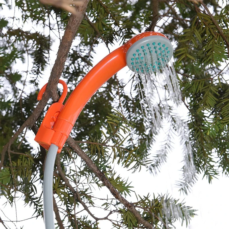 

Portable Car Washer Camping Shower High Pressure Car Shower Washer Water Gun Electric Water Pump Outdoor Travel Take Shower Set