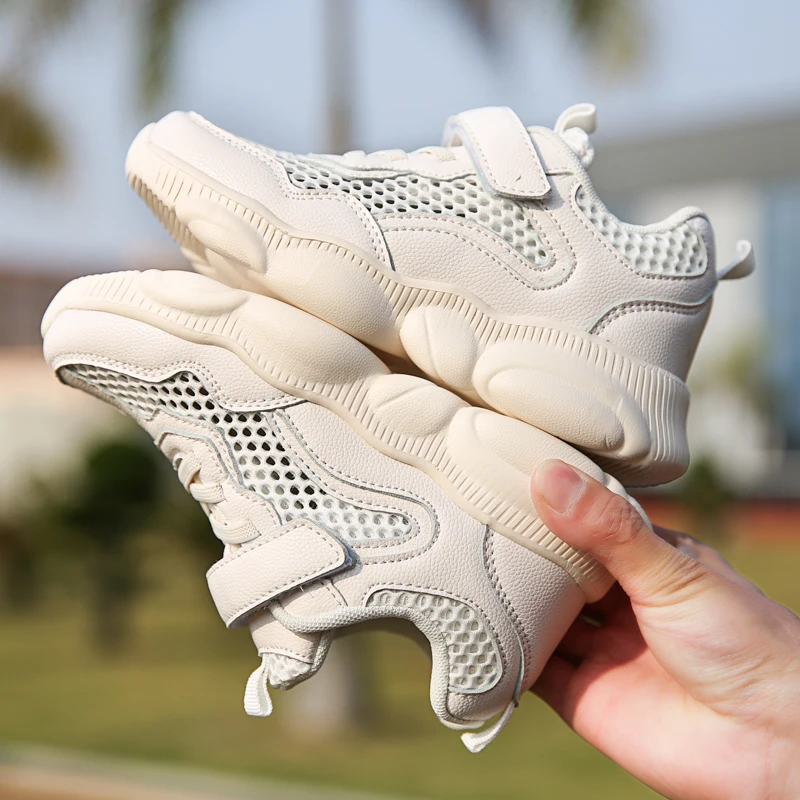 

2020 new Kids Shoes Boys Girls Casual Mesh Sneakers Breathable Soft Soled Running Sports Shoes kids gym shoes kids sneaker