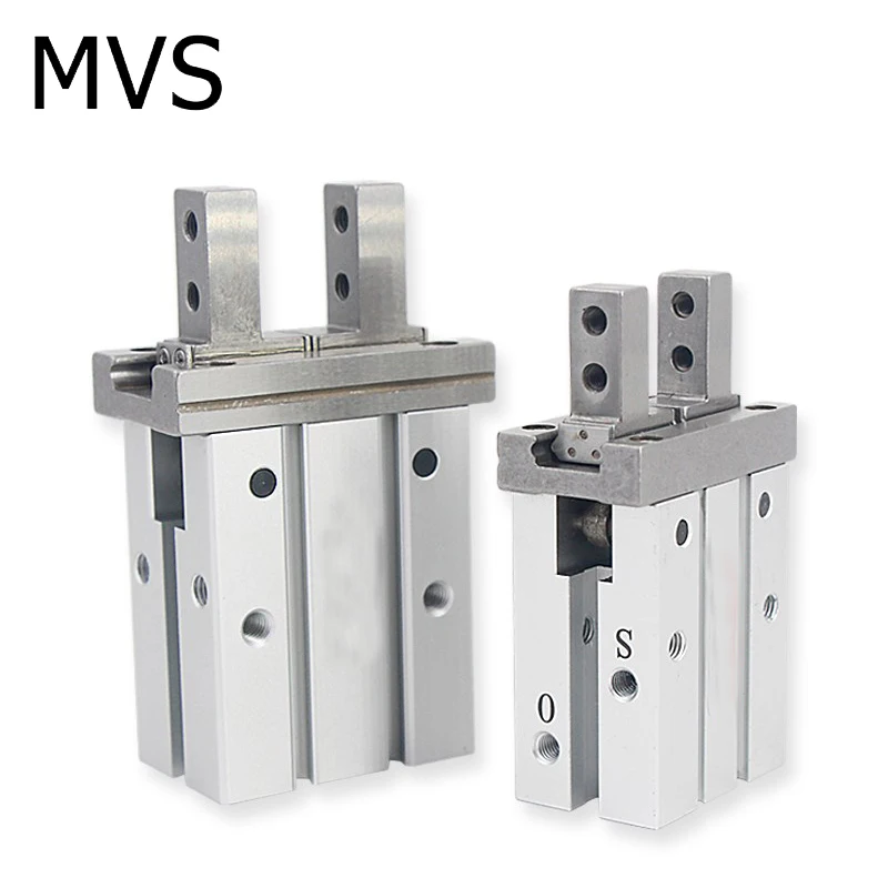 MVS MHZ2 пневматический параллельный захват двойного действия цилиндрические