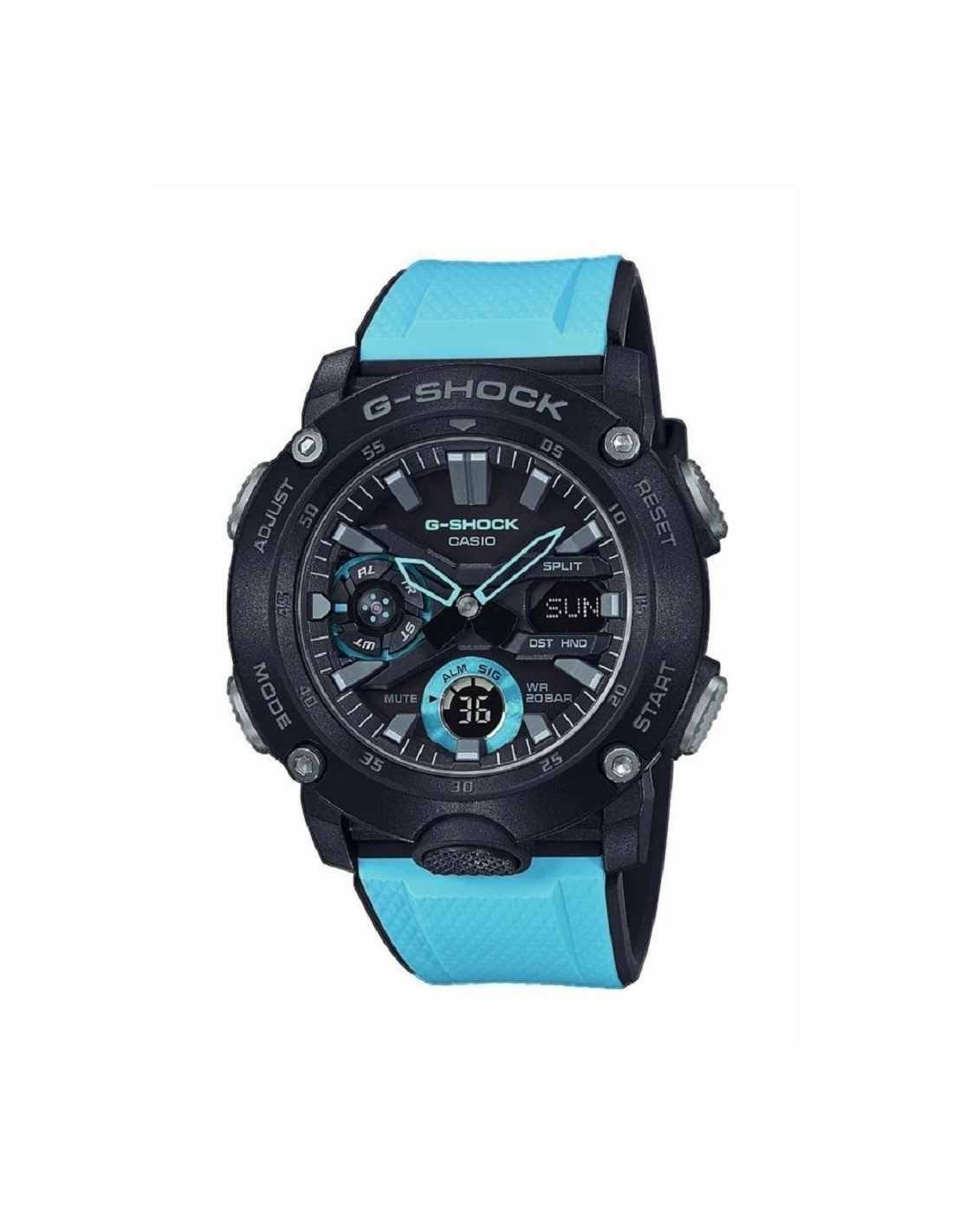 Оптическими зумом Casio Часы с аналоговым и цифровым дисплеем кварцевые часы для