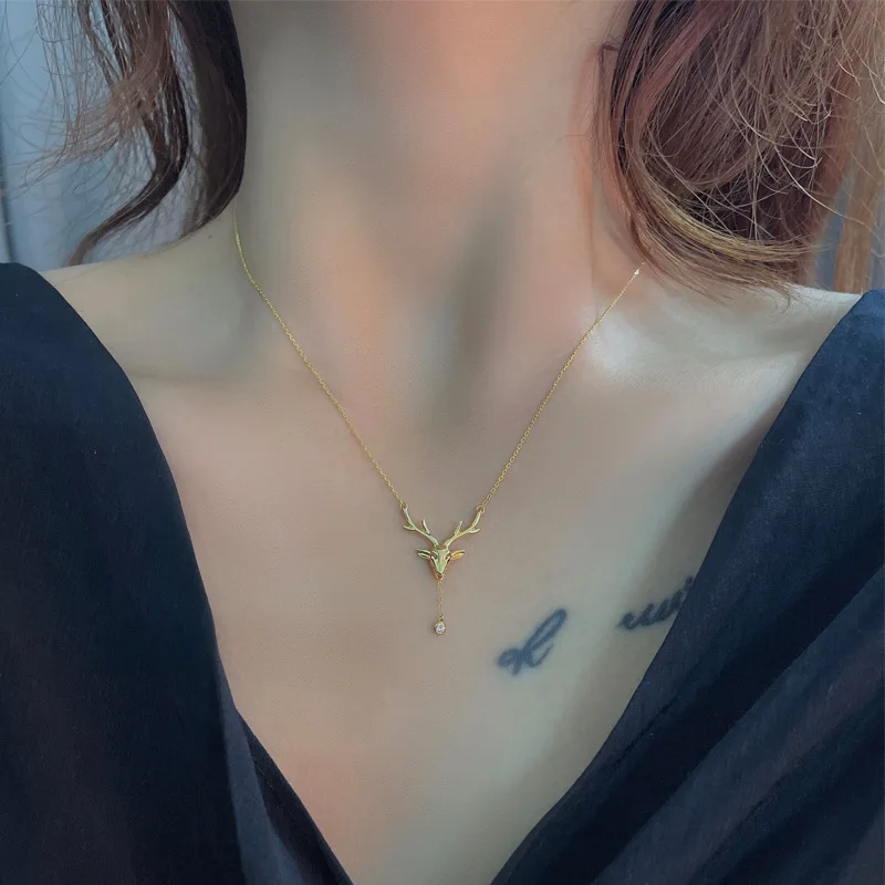 

Ожерелье женское из серебра 925 пробы, с фианитами