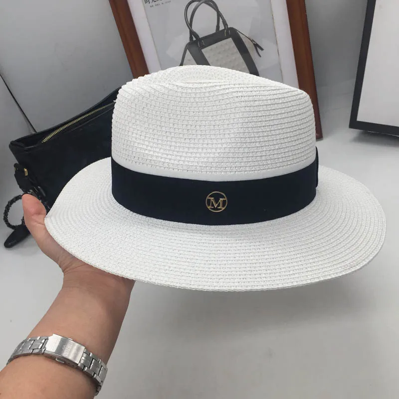 Новая соломенная шляпа Sir M на весну и лето для отдыха от солнца гребаные шапки в