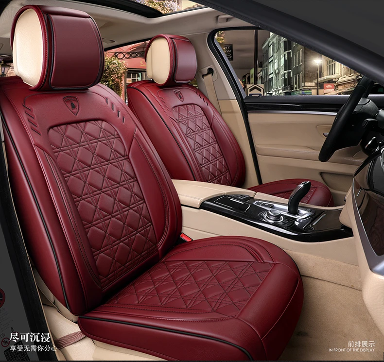 Кожаные чехлы для сидений автомобиля, аксессуары для Toyota land cruiser 100 120 200 lc200 prado 120 150 mark 2