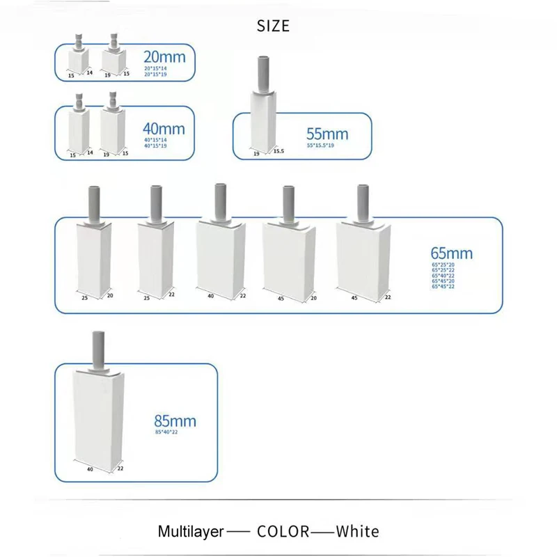 Sirona Zirconia Blocks 40x19x15mm 40x15x4mm Multilayer Vita Color A1-D4 Cad Cam Dental Lab Material