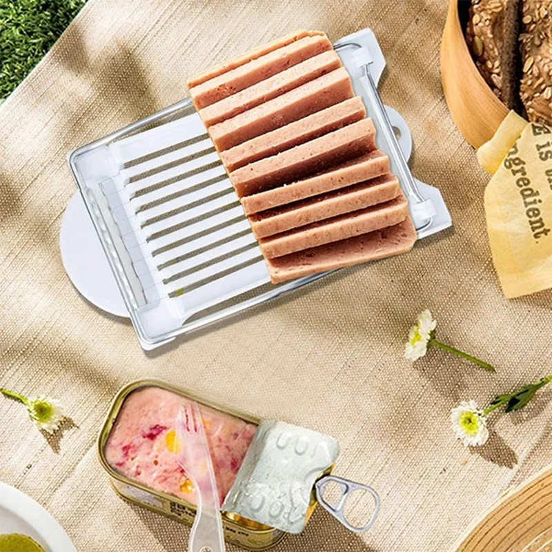 Lunch Meat Slicer Stainless Steel Banana Fruit Egg Ham Slice Sushi Cutter Canned Multifunctional Kitchen Household Tool | Дом и сад