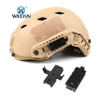 wadsn ops fast helmet gadgets rail flashlight base accessories fast plastic scope alignment mount set for fast style helmet rail