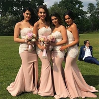 sexy rose pink bridesmaid dresses elastic satin formal mermaid sweetheart lace applique porm gown %d1%81%d0%b2%d0%b0%d0%b4%d0%b5%d0%b1%d0%bd%d0%be%d0%b5 %d0%bf%d0%bb%d0%b0%d1%82%d1%8c%d0%b5 %d9%81%d8%b3%d8%a7%d8%aa%d9%8a%d9%86 %d8%a7%d9%84%d8%b3%d9%87%d8%b1%d8%a9