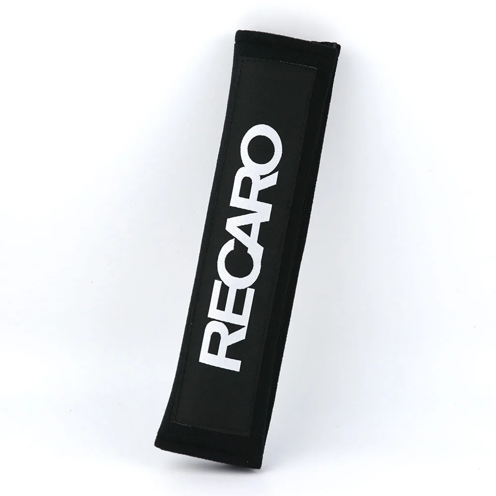 2 шт. JDM RECARO хлопковая Накладка для ремня безопасности Мягкие накладки ремней