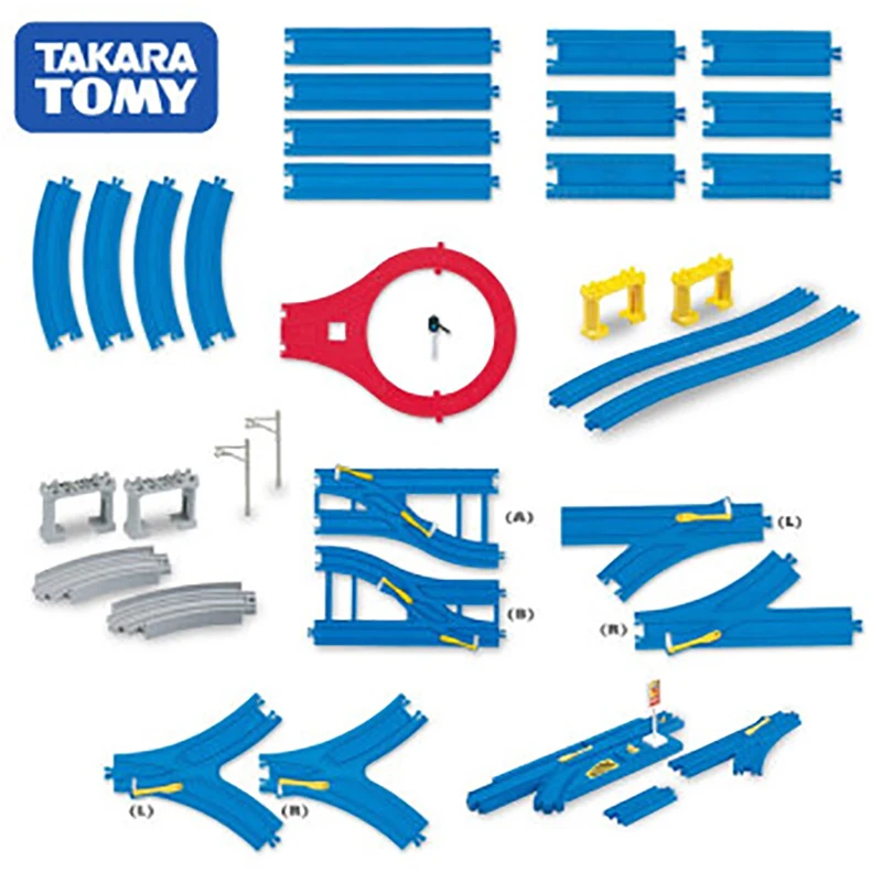 Takara Tomy все виды пластиковых деталей для дорожек аксессуары игрушек