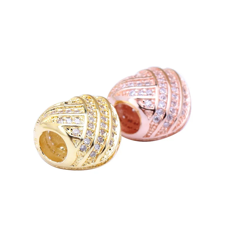 

Amas Hot Genuine S925 Sterling Silver Full Of Zircon Heart-shaped Beads Fit Original Bracelet Pendant Diy Jewelry Charms Gif