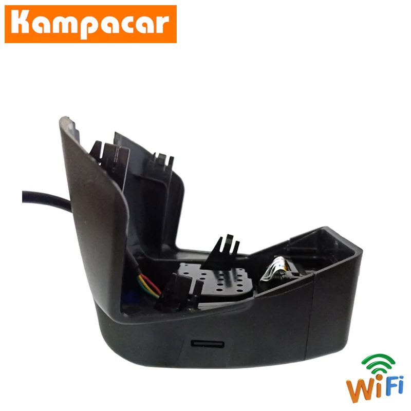 Kampacar HD Автомобильный Wifi видеорегистратор камеры для Volvo XC90 два видеорегистратора Мини два объектива Автомобильный Видеорегистратор Аудио Видео Регистратор рекордер Wifi