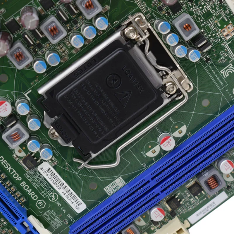 Оригинальная материнская плата Intel DH61WW LGA 1155 DDR3 H61 USB 2 0 PCIe Core i3 i5 i7 CPU для