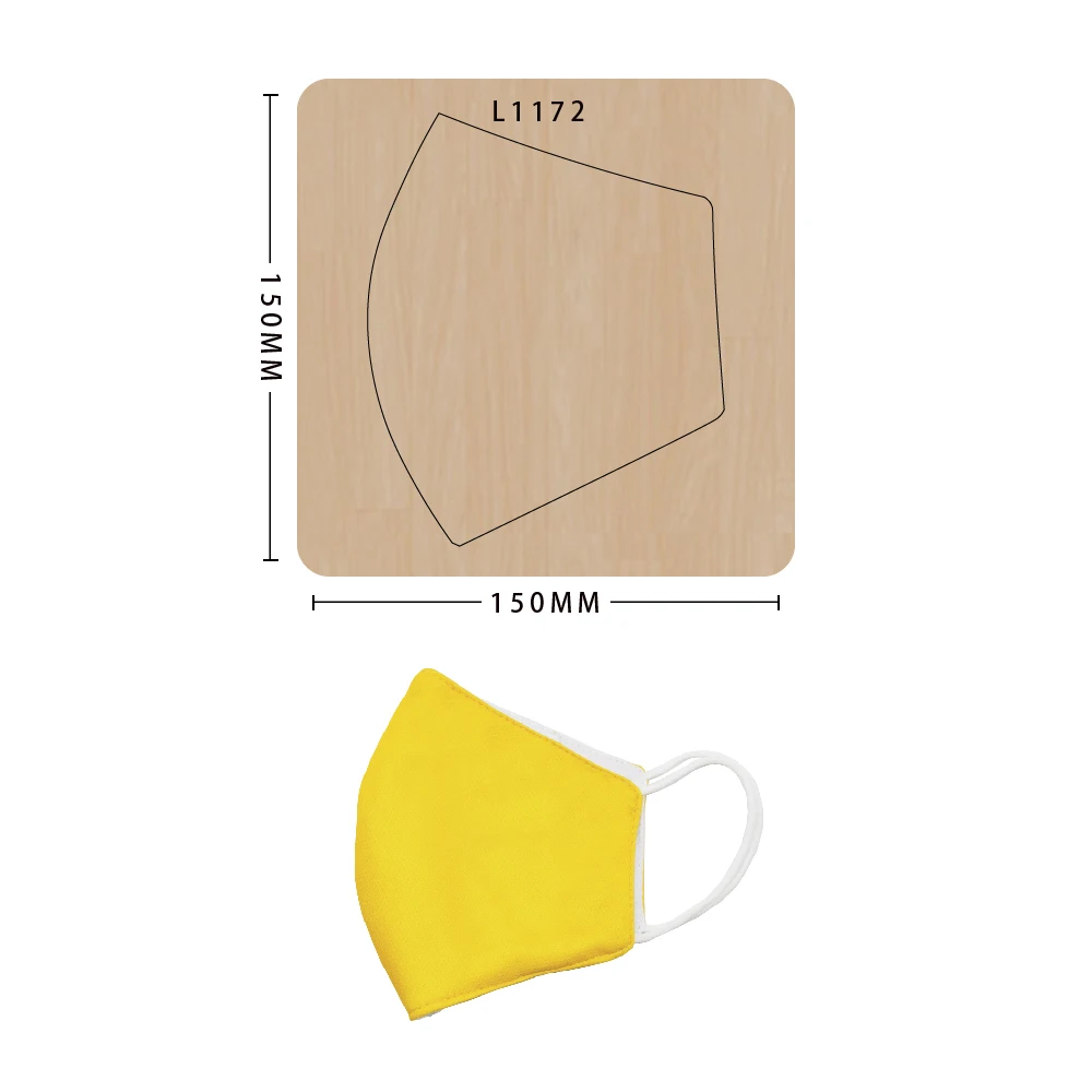 Форма для ножа и маски рукоделия форма деревянных штампов деревянные штампы