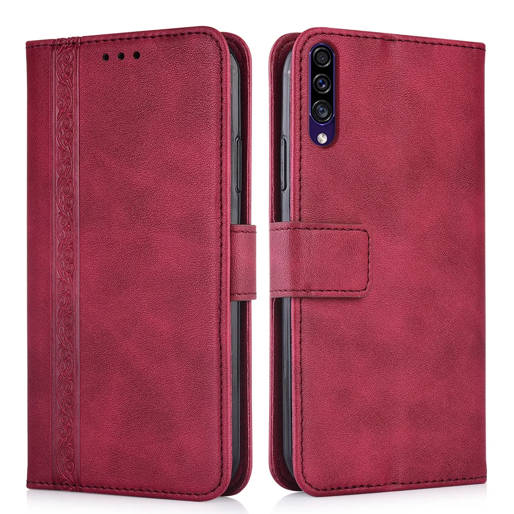 

3d Embossed Leather Case for Samsung Galaxy A30s A307 A307F SM-A307F SM-A307 6.4'' Back Cover Wallet Case With Card Pocket