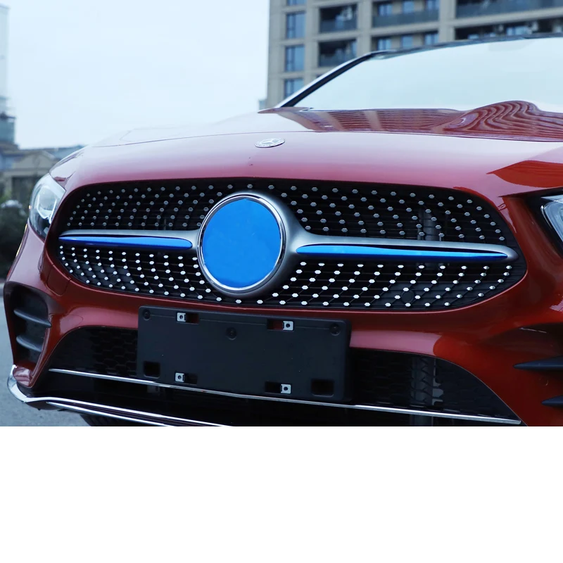 Lsrtw2017 для Mercedes Benz A Class A180 A200 автомобильный передний Гриль Знак декоративные