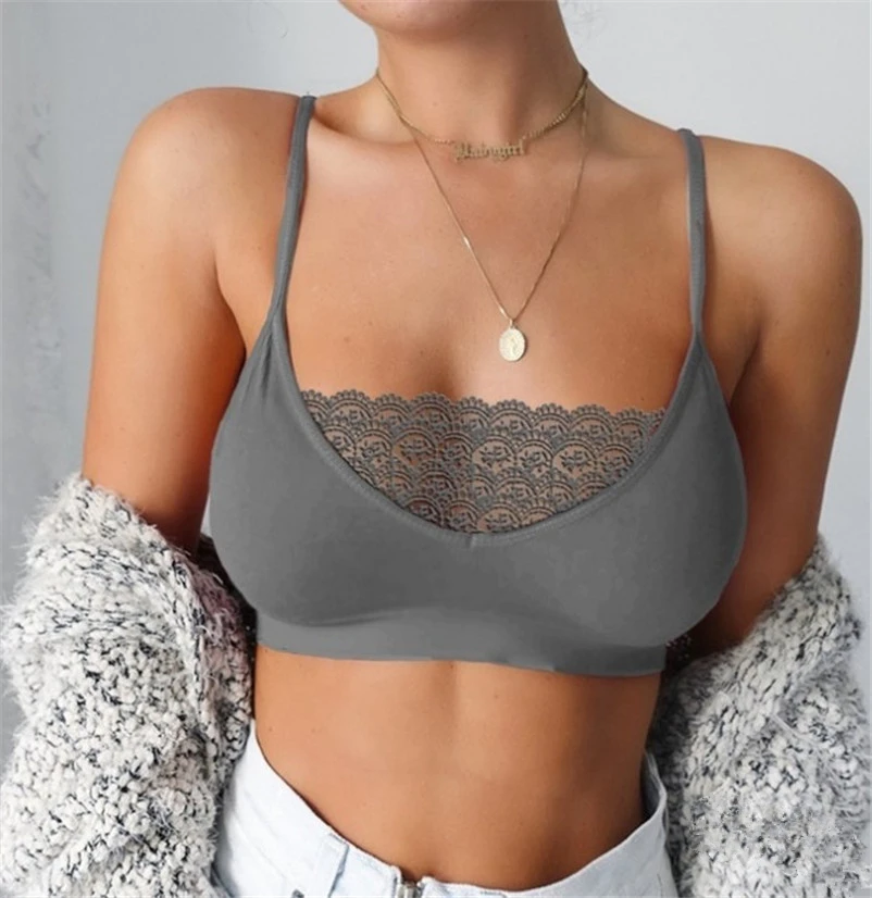S-5XL кружевной свободный топ нижнее белье размера плюс сексуальный Бралетт на