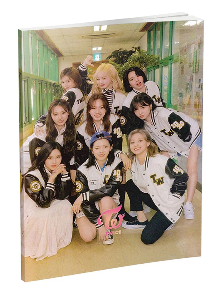 Kpop двойная Университетская мини Фотокнига TWICEZINE HD концертная фотография Jihyo Мина