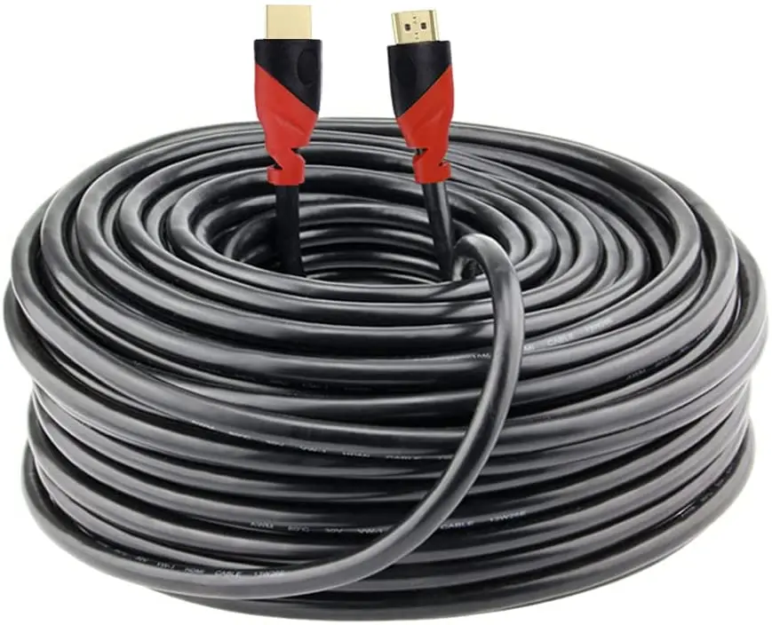 

High HDMI Cable (150 ft) Built-in Signal Booster Supports 3D & Audio Return Channel - Full HD [Latest Version] - 150