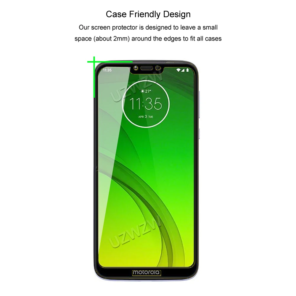 for motorola moto g7 power full coverage tempered glass phone screen protector protective guard film 2 5d 9h hardness free global shipping