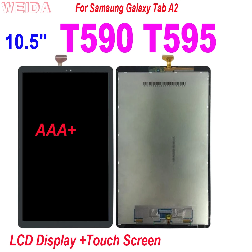 Сменный ЖК дисплей WEIDA 10 5 дюйма для Samsung Galaxy Tab A SM T590 T595 с сенсорным экраном в