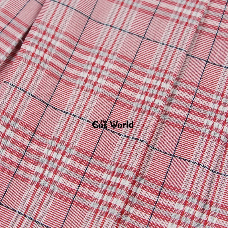 [Lotus Pink] Girl's Women's Japanese Summer High Waist Pleated Plaid Skirts For JK School Uniform Students Cloths | Тематическая