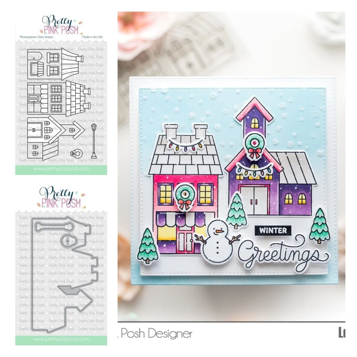 

2021 New Metal Cutting Dies Village Various Card Series Scrapbook Paper Craft Knife Mould Blade Punch Stencils Diy Greeting Card