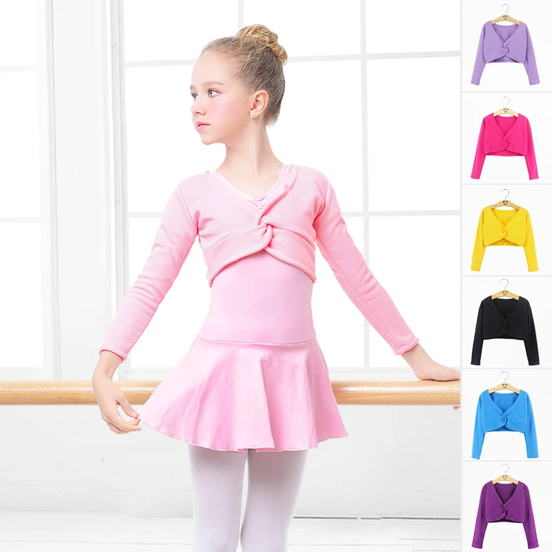 girls-ballet-crop-tops-dance-leotards-coat-high-waist-ballet-clothes-children-long-sleeve-gymnastics-leotard-overall-9-colors