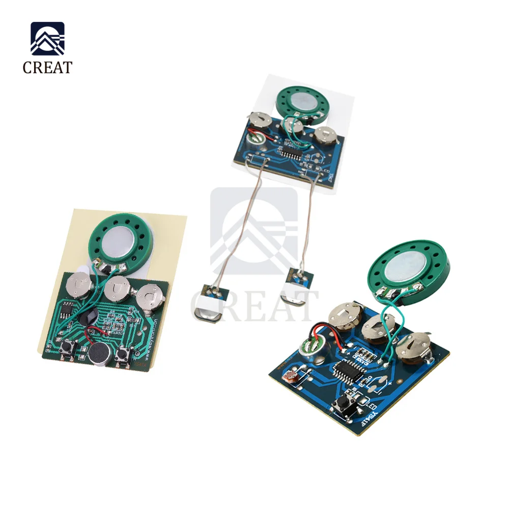 Плата звукового диктофона 30 с плата фоточувствительной записи управлением