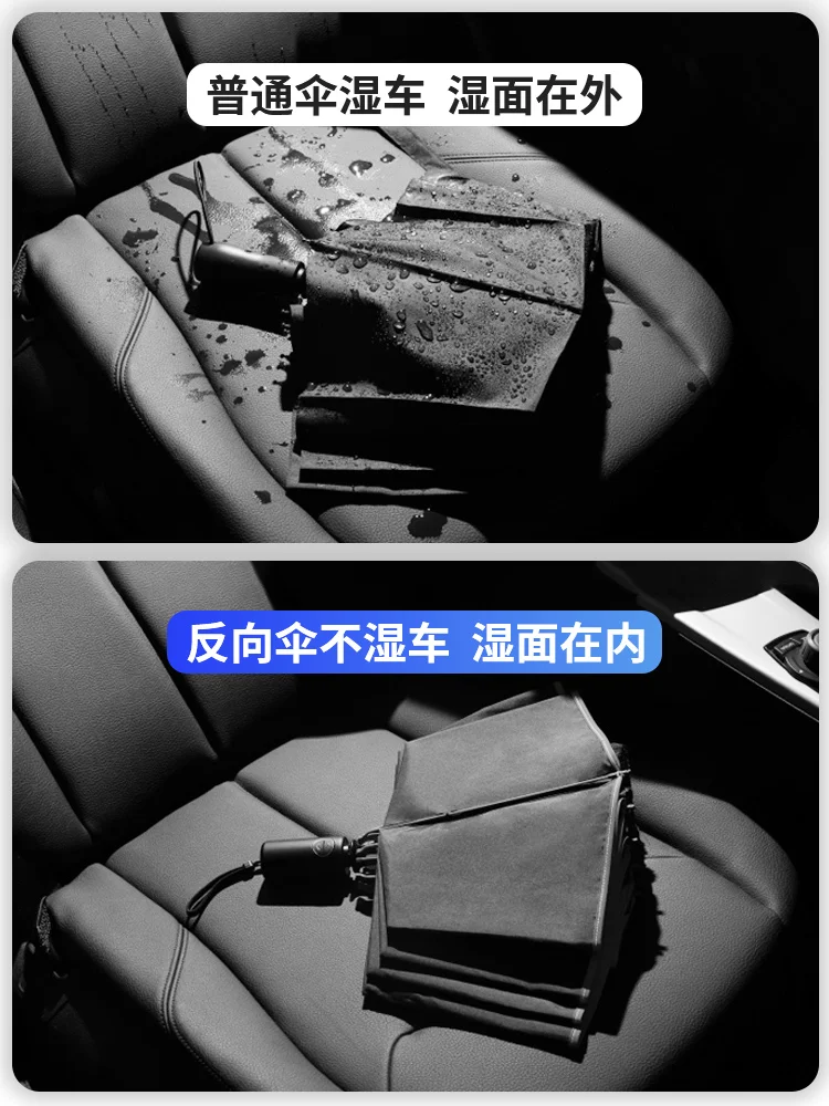 Зонт обратного сложения перевернутый автоматическая машина для наклеивания