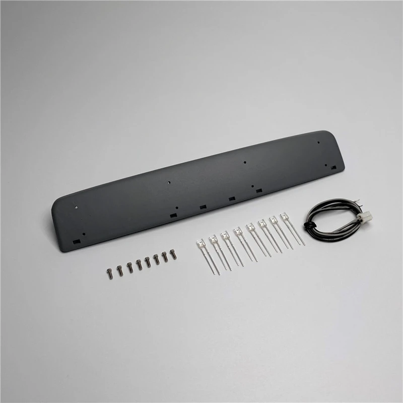 

Автомобиль на радиоуправлении TAMIYA MAN TGX, деталь кузова трактора, белый солнцезащитный козырек со светодиодной подсветкой для 1:14, игрушечный ...