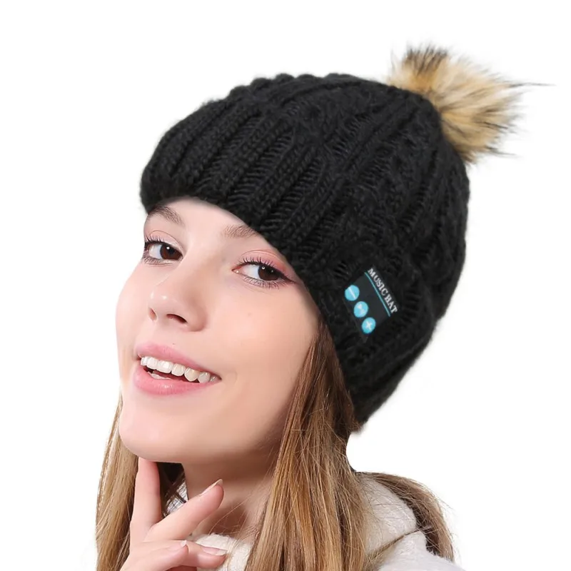 Наушники Bluetooth Beanie для мужчин и женщин, музыкальная шапка, супер длинные Игровые наушники с микрофоном, акриловый материал