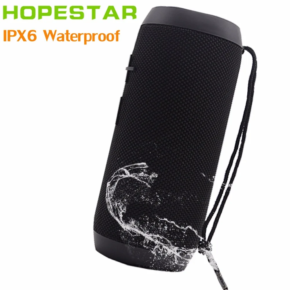

Портативная Bluetooth-Колонка HOPESTAR P7, беспроводная водонепроницаемая Колонка IPX6, мини-сабвуфер с басами, портативная с TF USB FM-радио, микрофоном