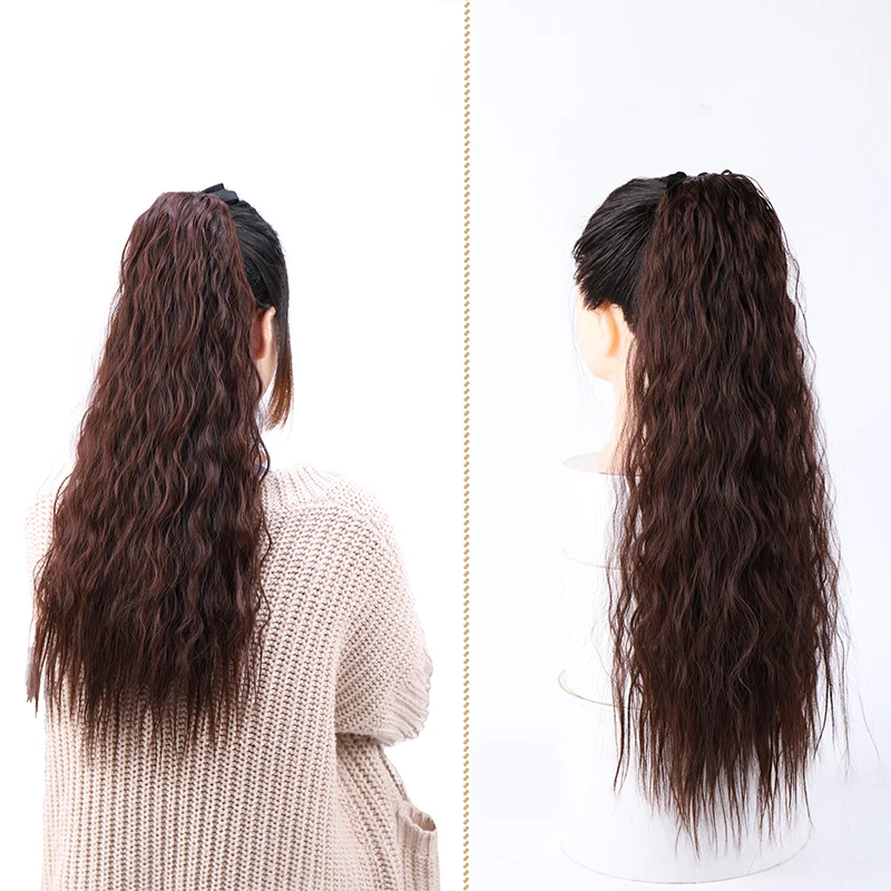 AILIADE Термостойкое волокно синтетический длинный кудрявый фигурная лента Конский