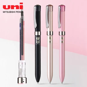 UNI Jestream Series SXE3-601 шариковая ручка с тремя цветами, витая Студенческая специальная двухцветная шариковая ручка с гладкими чернилами 0,5