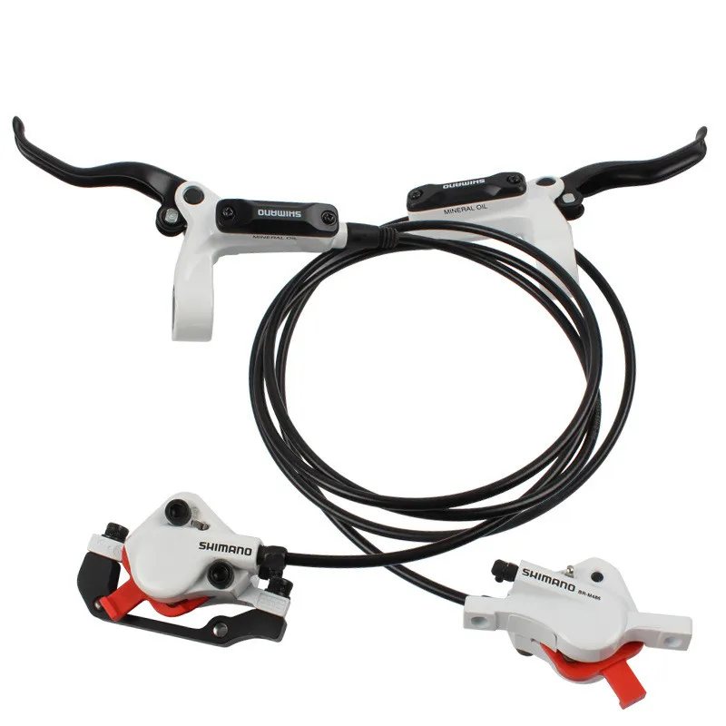 M486 White M486 черный M505 M535 масляный тормоз для горного велосипеда S501 Super M447 - Цвет: M486 White