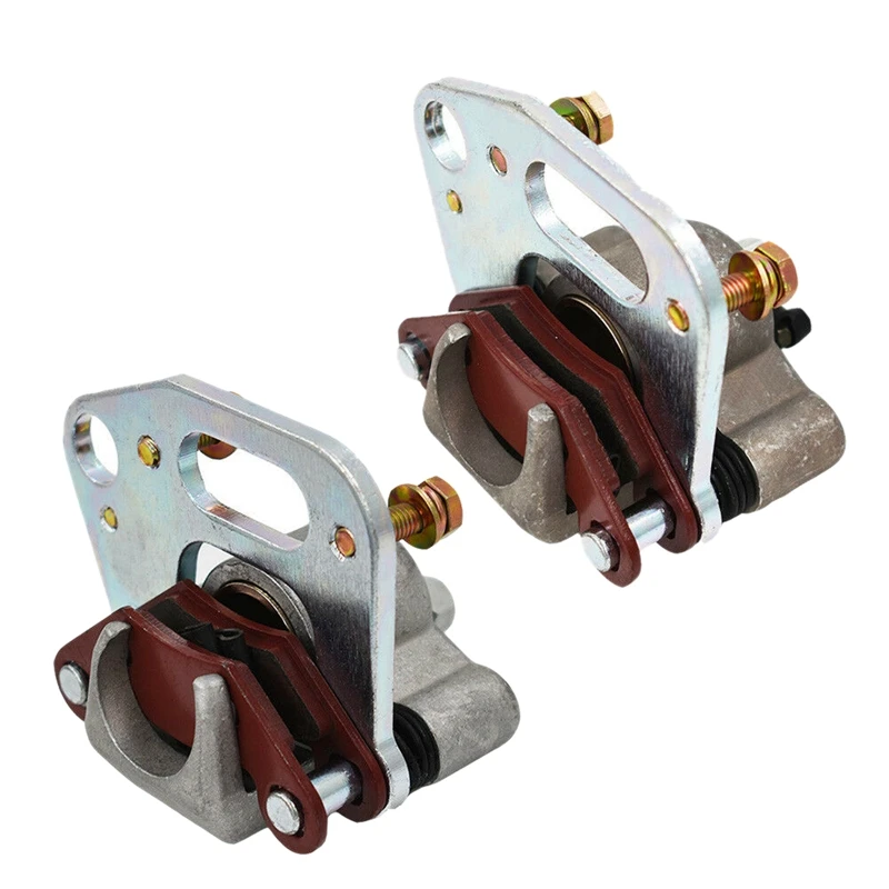 

DHBH-New for Polaris Sportsman 500 1999-2000 Left and Right Front Brake Calipers with Pads ATV